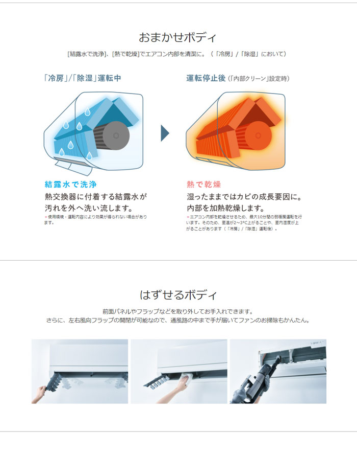 エアコン 6畳用 工事費込み 三菱電機 2.2kW 霧ヶ峰 GEシリーズ 2022年モデル MSZ-GE2222-W-SET ピュアホワイト MSZ- GE2222-W-ko1 | ＰＣあきんど本店