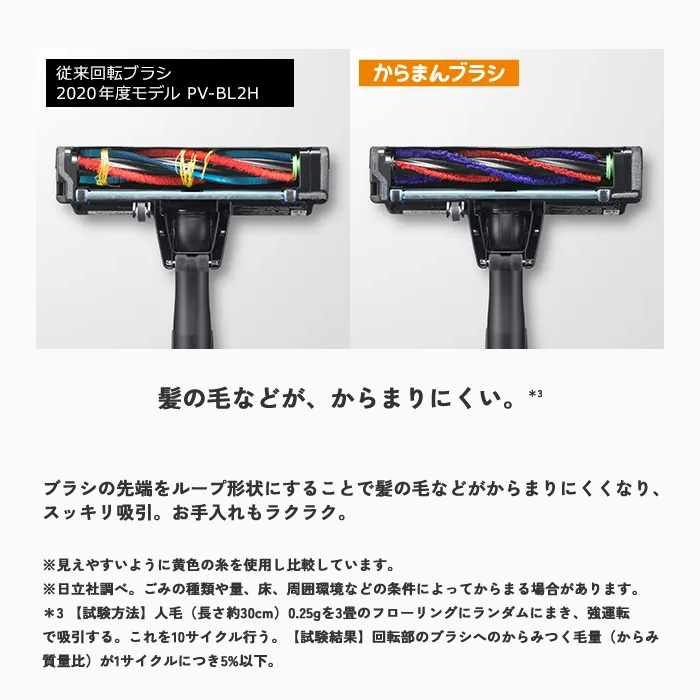 最長45分連続使用！長時間掃除もラクラク！かるパックスティック PKV