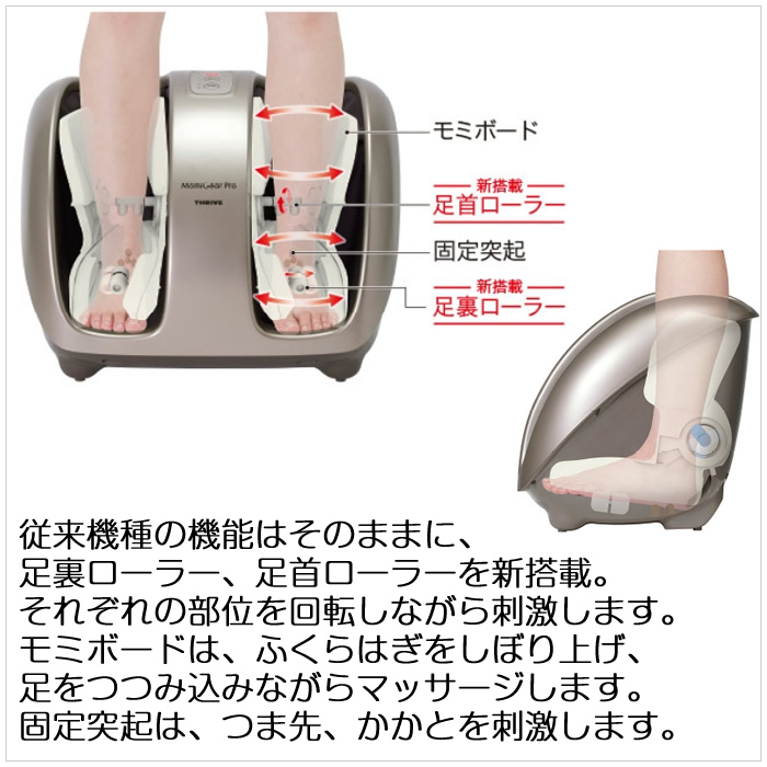 スライヴ （ スライブ ) フットマッサージャー アトミックギア MD-7100 香し