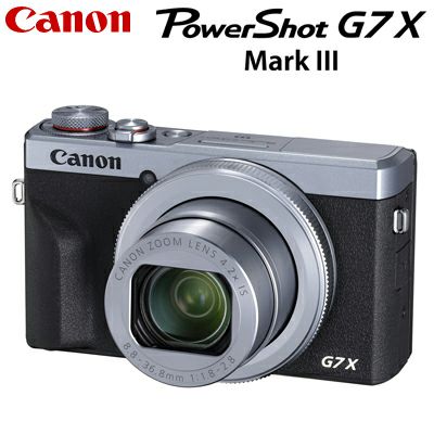 キヤノン PowerShot G7 X Mark III コンパクトデジタルカメラ パワー 