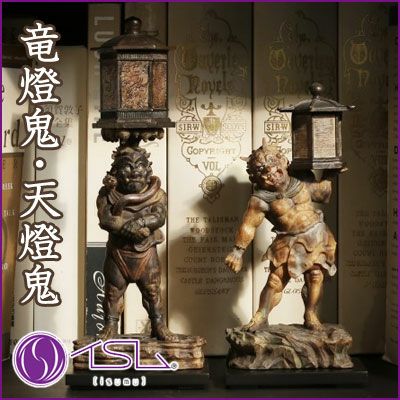セット】イSム TanaCOCORO[掌] 天燈鬼・竜燈鬼仏像フィギュア イスム