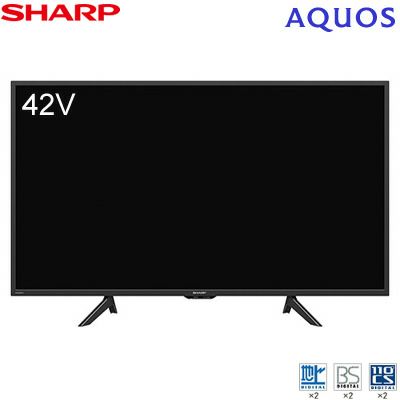 シャープ 42V型 液晶テレビ アクオス BE1ライン 2T-C42BE1 SHARP AQUOS | ＰＣあきんど 公式通販