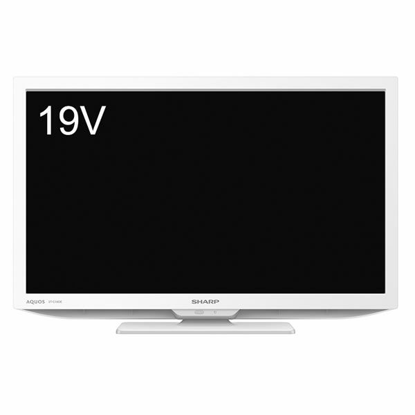 SHARP 2T-C19DE-B 　19V型　液晶テレビ 24年モデル AQUOS SHARP 2T-C19DE-B 19型液晶テレビ ブラック シャープ