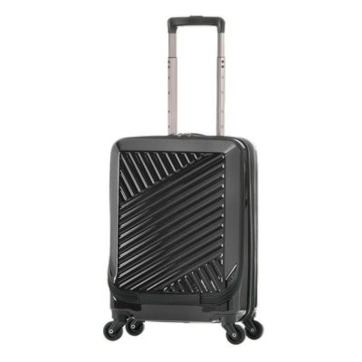 A.L.I キャリーケース スーツケース 65L ブラック A.L.I ハードキャリーケース ALI-8000-18W-BK ブラック 約37(+8)L 1～3