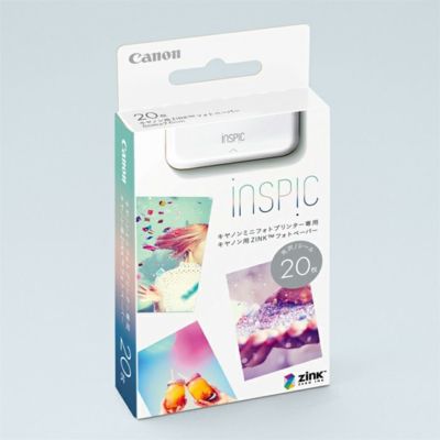 キヤノン ミニフォトプリンター iNSPiC専用 用紙 ZINK フォト