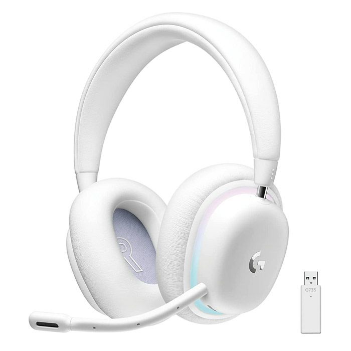 ロジクール G435 LIGHTSPEEDゲーミングヘッドセット ホワイト ロジクールG435超軽量ワイヤレスBluetoothゲーミング ヘッドセット