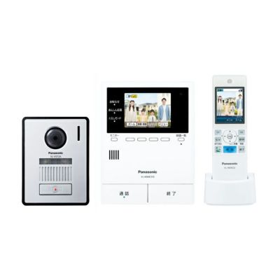 パナソニック テレビドアホン どこでもドアホン ワイヤレス