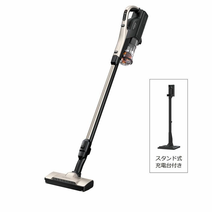 即納】日立 掃除機 サイクロン式 スティック クリーナー パワかるスティック PV-BL50K-N ライトゴールド 軽量 コードレス | ＰＣあきんど  公式通販