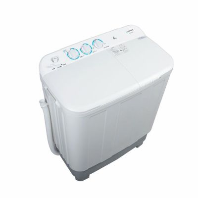 二槽式洗濯機 縦型 6kg MAXZEN マクスゼン JW60KS01 マクスゼン 二槽式洗濯機 6kg JW60KS01 | PCあきんど 公式通販