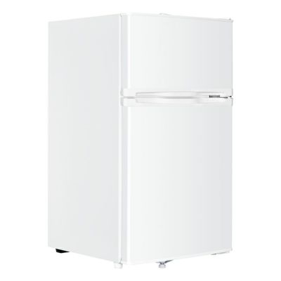 マクスゼン 85L 2ドア冷凍冷蔵庫 右開きJR085HM01WH ホワイト 一人暮らし 新生活 小型 家庭用