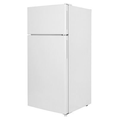 マクスゼン 112L 2ドア冷凍冷蔵庫 右開き JR112ML01WH ホワイト
