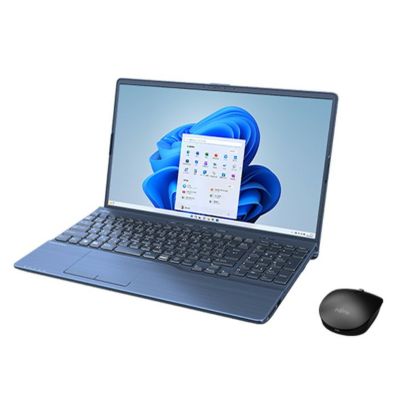 富士通 15.6型ワイド ノートパソコン FMV LIFEBOOK AHシリーズ AH53/H2 FMVA53H2L メタリックブルー | ＰＣあきんど  公式通販