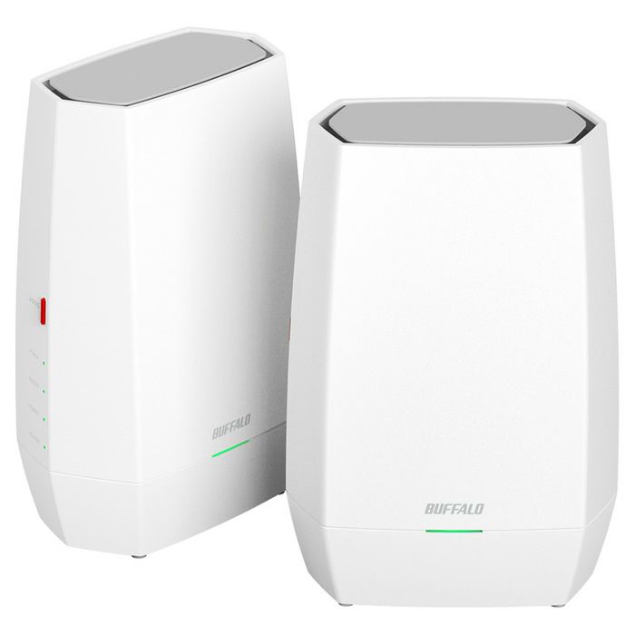 バッファロー メッシュWi-Fi対応ルーター 2台セット WNR-3000AX4 バッファロー Wi-Fi 6 対応ルーター Wi-Fi EasyMeshペアリング