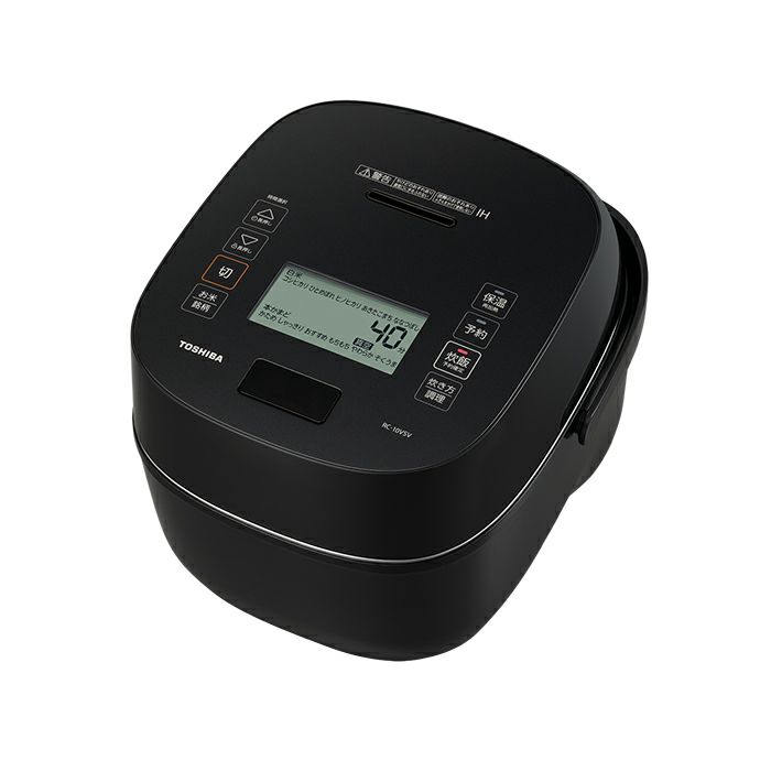 東芝 真空圧力IHジャー炊飯器5.5合鍛造かまど銅釜RC-10VSP(K)
