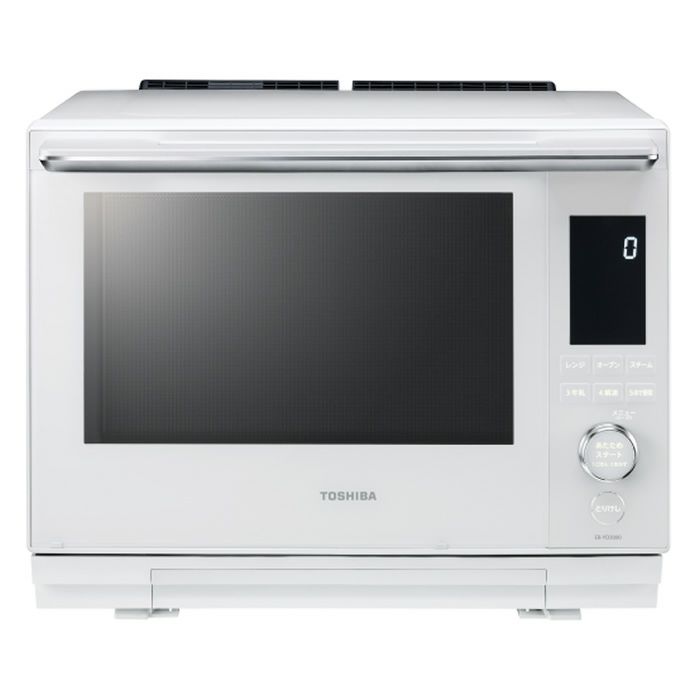 東芝 オーブンレンジ 石窯ドーム 過熱水蒸気 30L ER-YD3000-W グラン 