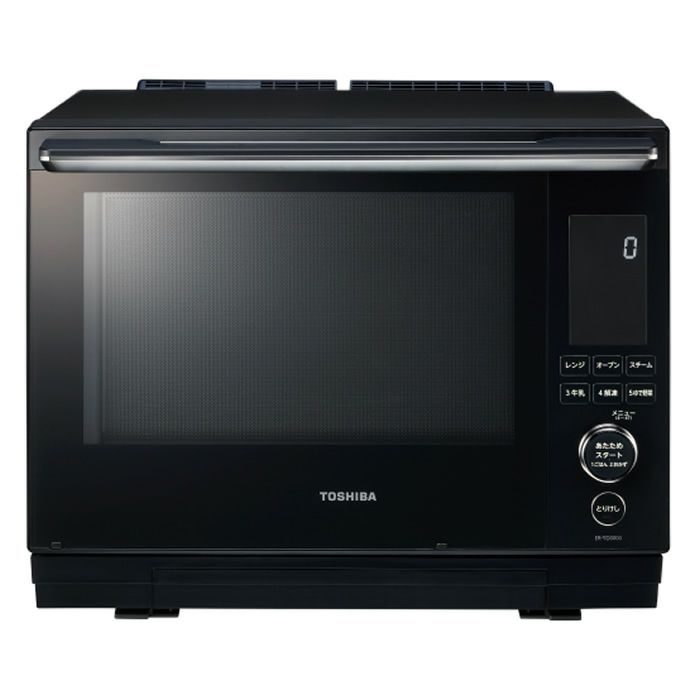 東芝 オーブンレンジ 石窯ドーム 過熱水蒸気 30L ER-YD3000-K グラン 