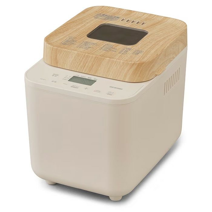 アイリスオーヤマ コンパクトホームベーカリー 0.5斤～1斤用 IBM-010-C
