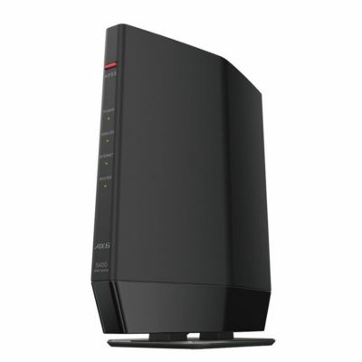 【未開封】Wi-Fiルーター　バァッファロー　WSR-5400AX6P-BK バッファロー Wi-Fi 6対応 ルーター プレミアムモデル 4803+573