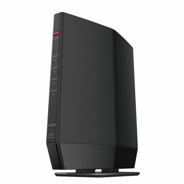 BUFFALO WSR-5400AX6P-BK Wi-Fi 6 ルーター　新品 バッファロー Wi-Fi 6対応 ルーター プレミアムモデル 4803+573