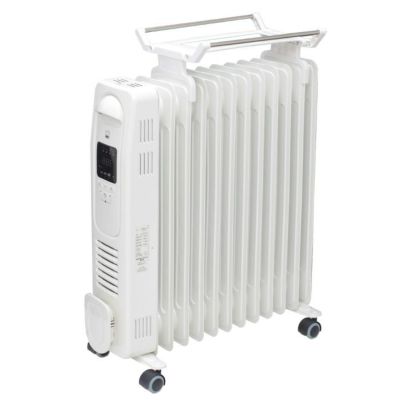 DBK オイルヒーター ハンガー付モデル DRC131 ホワイト | PCあきんど