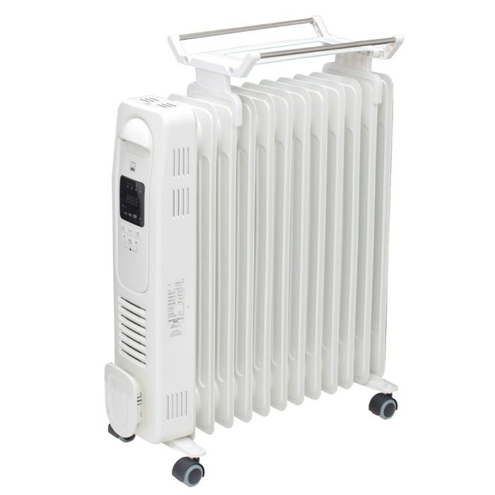 DBK オイルヒーター ハンガー付モデル DRC131 ホワイト | PCあきんど