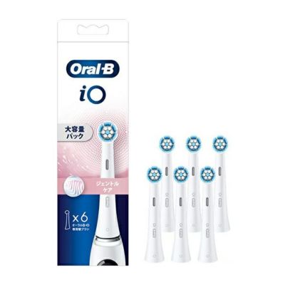 オーラルb io6 ホワイト 電動歯ブラシ　新品未使用　専用大容量ブラシ セット オーラルb io6 ホワイト 電動歯ブラシ 新品未使用 専用大容量ブラシ