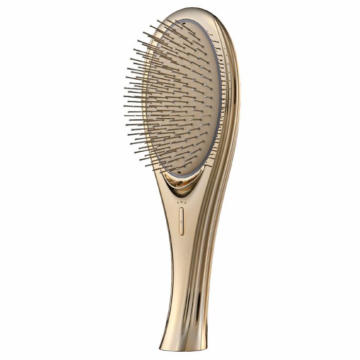 WAVEWAVE ヘアブラシ EMS Brush Air WH41-01-GD WAVEWAVE EMS Brush Air EMS搭載 クッションブラシ WH41-01-GD