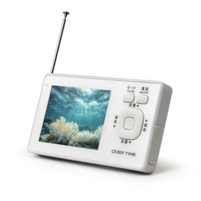 Amazon.co.jp: OVER TIME 15.4インチ録画機能付き3波シングル
