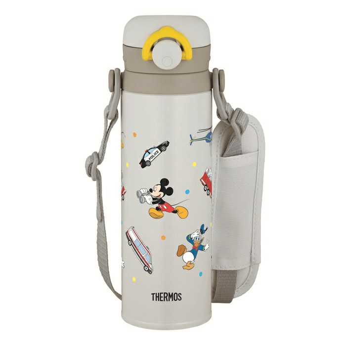 サーモス 真空断熱キッズケータイマグ 500ml ライトグレー JPF-500DS